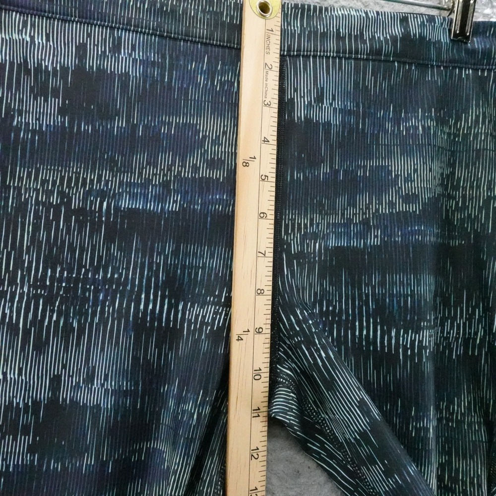 DSG Mens Run Tight XL Teal Black Abstract Print Media Pocket Baselayer NEW - Picture 10 of 15